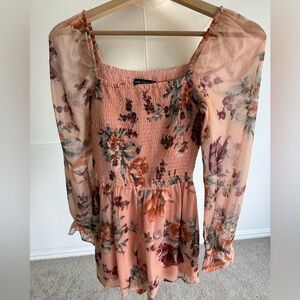 Abercrombie & Fitch Floral Romper